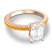 Classic Emerald Cut Samicina Ring