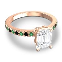 Classic Emerald Cut Samicina Ring