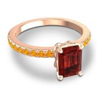 Classic Emerald Cut Samicina Ring