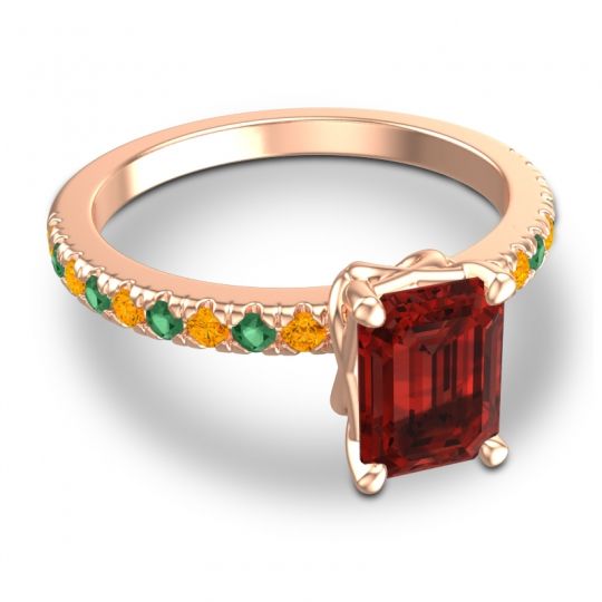Classic Emerald Cut Samicina Ring