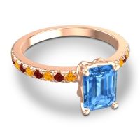 Classic Emerald Cut Samicina Ring
