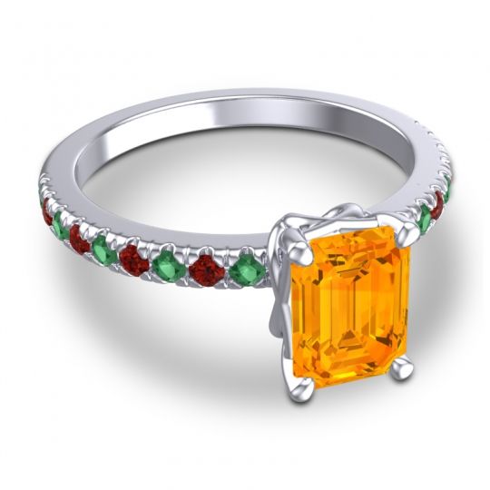 Classic Emerald Cut Samicina Ring