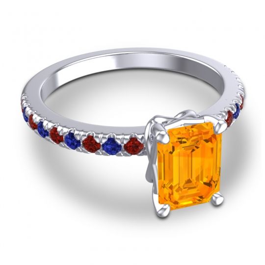 Classic Emerald Cut Samicina Ring