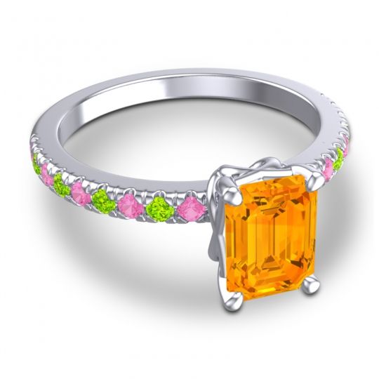 Classic Emerald Cut Samicina Ring