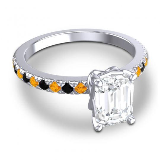 Classic Emerald Cut Samicina Ring