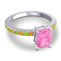 Classic Emerald Cut Samicina Ring