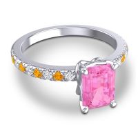 Classic Emerald Cut Samicina Ring