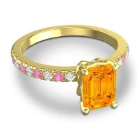 Classic Emerald Cut Samicina Ring