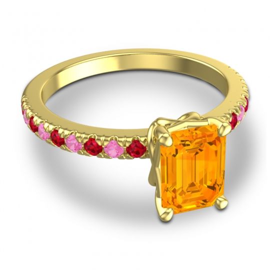 Classic Emerald Cut Samicina Ring