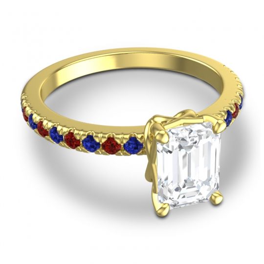 Classic Emerald Cut Samicina Ring
