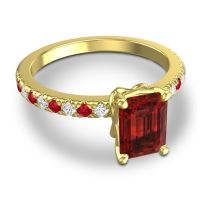 Classic Emerald Cut Samicina Ring