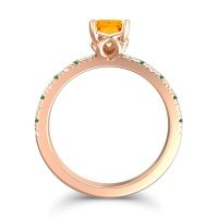 Classic Emerald Cut Samicina Ring