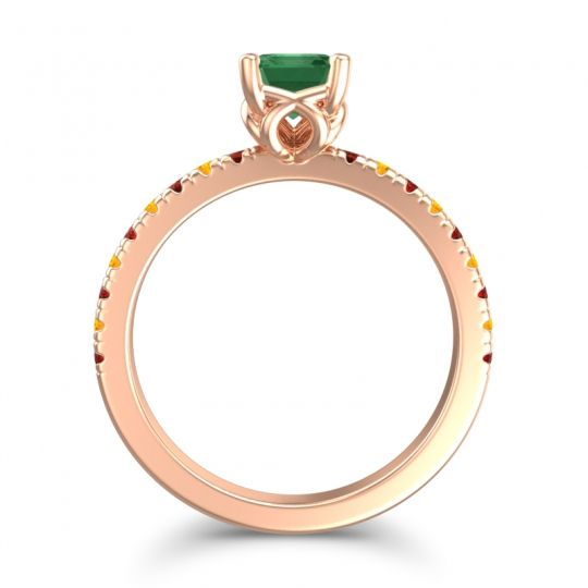 Classic Emerald Cut Samicina Ring