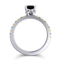 Classic Emerald Cut Samicina Ring