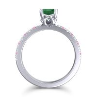 Classic Emerald Cut Samicina Ring