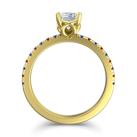 Classic Emerald Cut Samicina Ring