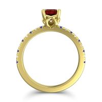 Classic Emerald Cut Samicina Ring