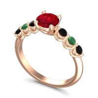 Classic Pave Kirita Ring