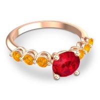 Classic Pave Kirita Ring