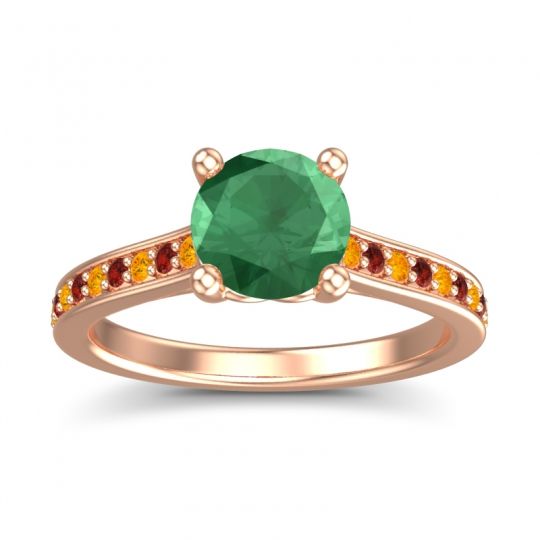 Cathedral Diamond Pave Vakra Ring