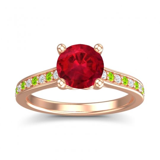 Cathedral Diamond Pave Vakra Ring
