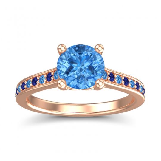 Cathedral Diamond Pave Vakra Ring