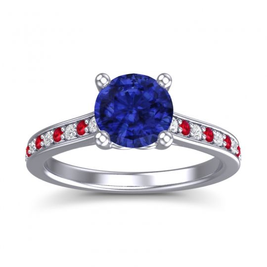 Cathedral Diamond Pave Vakra Ring