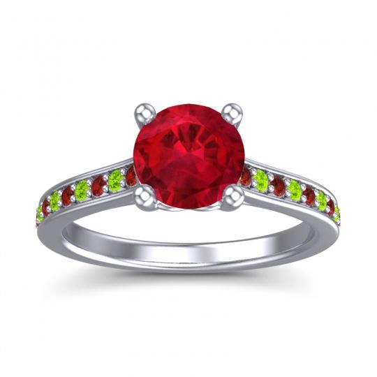 Cathedral Diamond Pave Vakra Ring