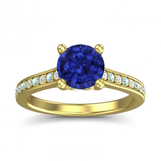 Cathedral Diamond Pave Vakra Ring