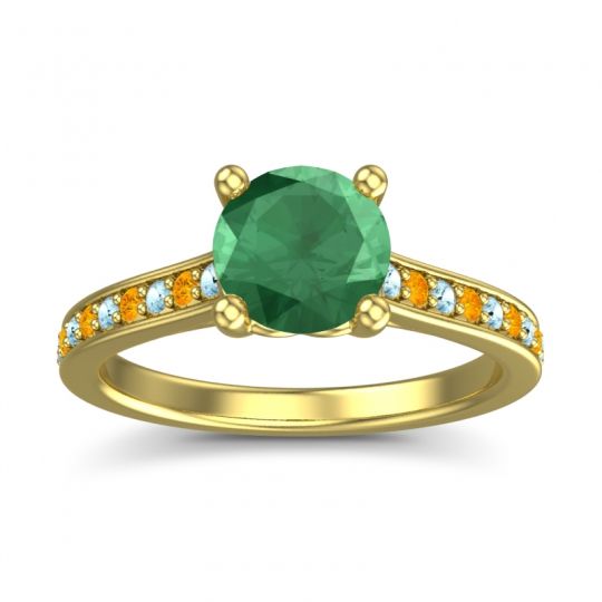 Cathedral Diamond Pave Vakra Ring