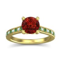 Cathedral Diamond Pave Vakra Ring