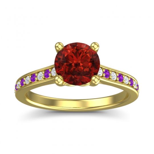 Cathedral Diamond Pave Vakra Ring