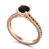 Cathedral Diamond Pave Vakra Ring