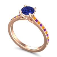 Cathedral Diamond Pave Vakra Ring