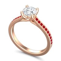Cathedral Diamond Pave Vakra Ring