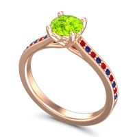 Cathedral Diamond Pave Vakra Ring