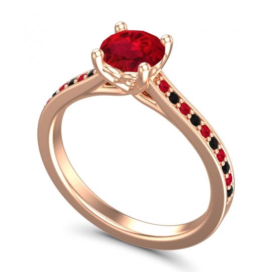 Cathedral Diamond Pave Vakra Ring