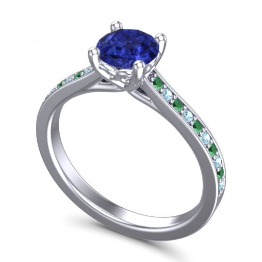 Cathedral Diamond Pave Vakra Ring