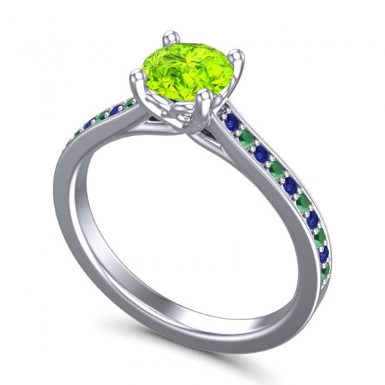 Cathedral Diamond Pave Vakra Ring