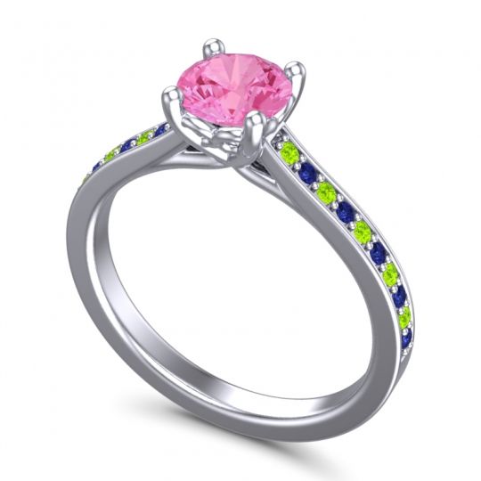 Cathedral Diamond Pave Vakra Ring