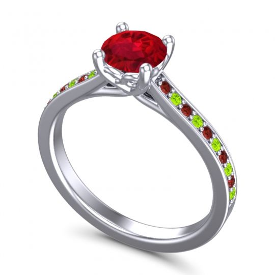 Cathedral Diamond Pave Vakra Ring