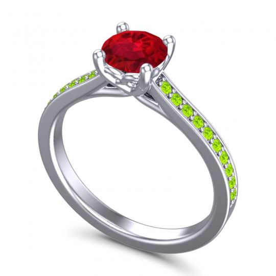 Cathedral Diamond Pave Vakra Ring