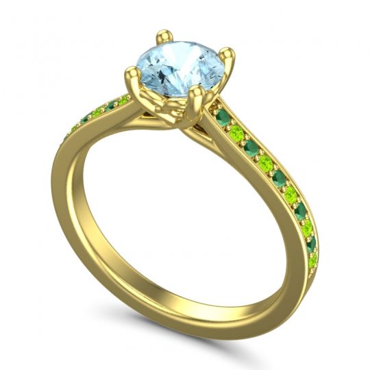 Cathedral Diamond Pave Vakra Ring