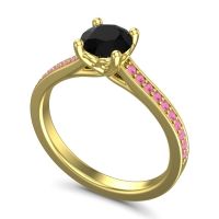 Cathedral Diamond Pave Vakra Ring