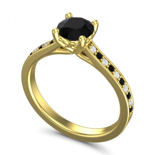 Cathedral Diamond Pave Vakra Ring