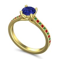 Cathedral Diamond Pave Vakra Ring