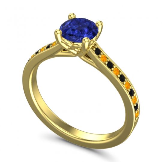 Cathedral Diamond Pave Vakra Ring