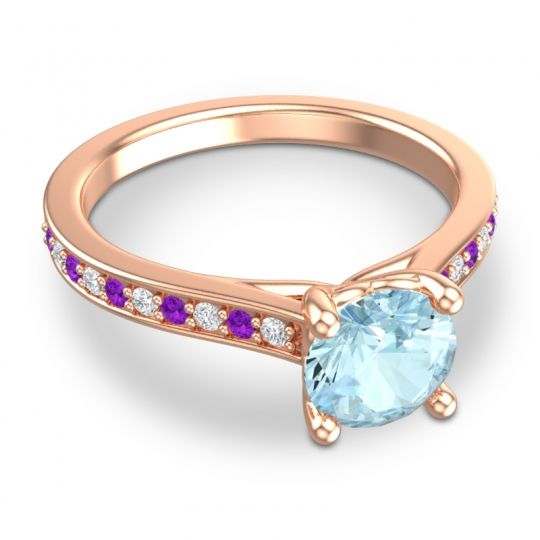 Cathedral Diamond Pave Vakra Ring