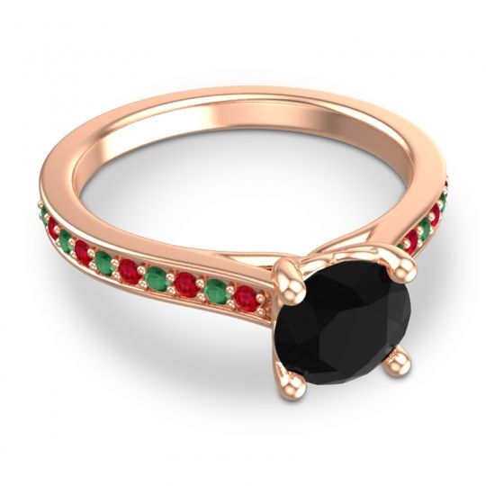 Cathedral Diamond Pave Vakra Ring