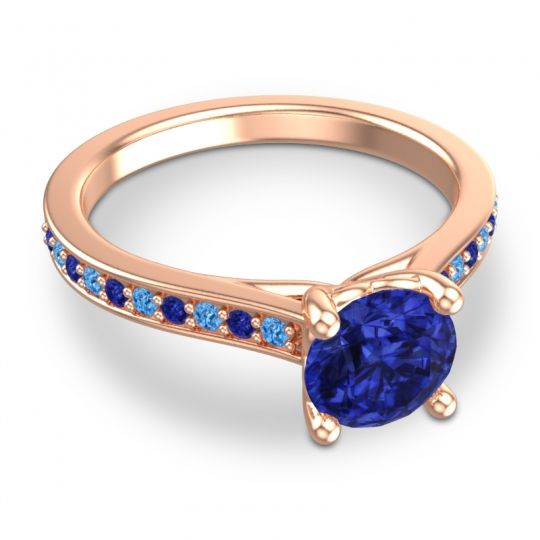 Cathedral Diamond Pave Vakra Ring